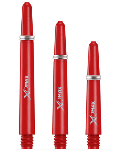 XQMax Polycarbonate Dart Shafts - Red