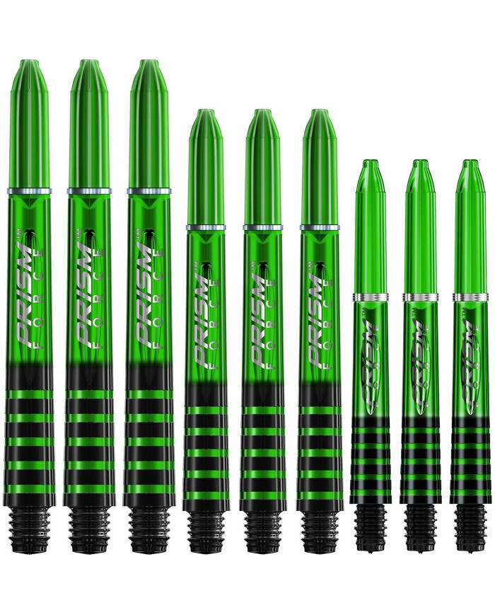 Winmau Prism Force Shafts Green