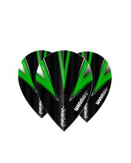 Winmau Prism Alpha Flights Pear - Green