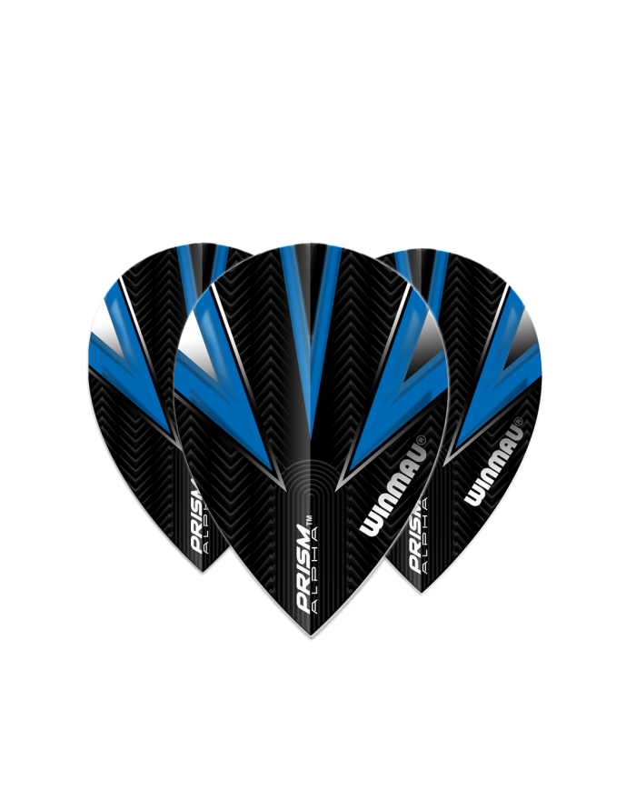 Winmau Prism Alpha Flights Pear - Blue