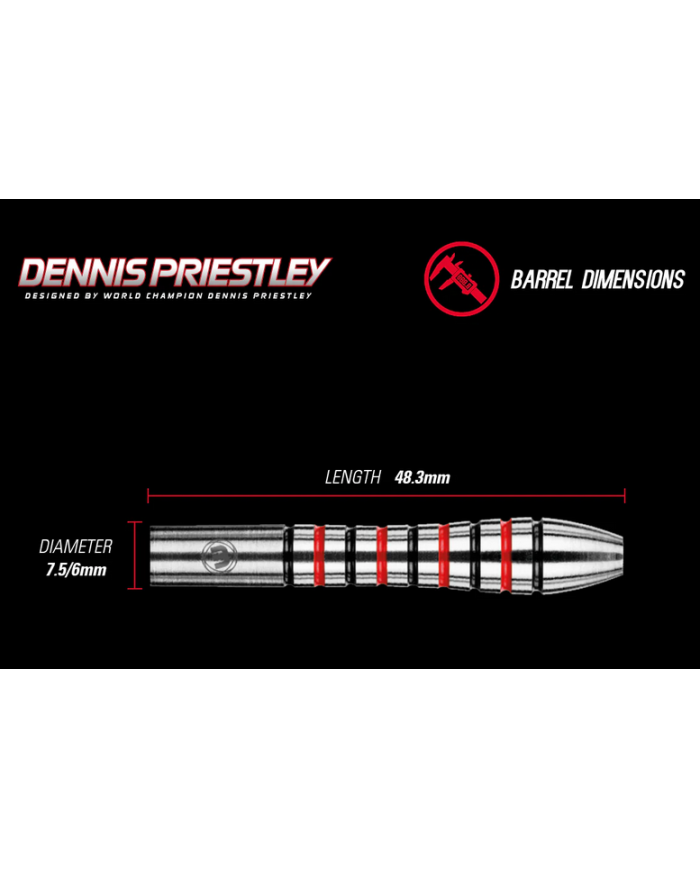 Winmau Dennis Priestley "The Menace" Darts