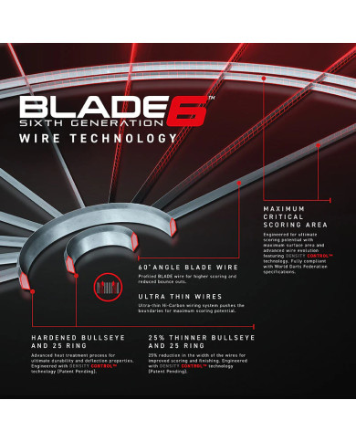 Winmau Blade 6 Dartboard