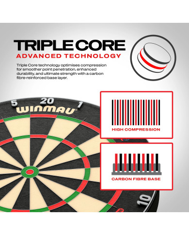 Winmau Blade 6 Triple Core Dartboard