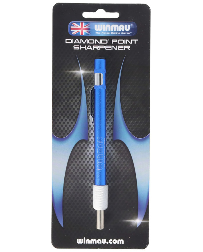 Winmau Diamond Pro Dart Point Sharpener - Blue