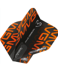 Winmau Prism Delta MVG Design Flights - Black/Orange