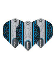 Winmau Prism Alpha Flights - Grey/Blue