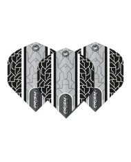 Winmau Prism Alpha Flights - Grey/White