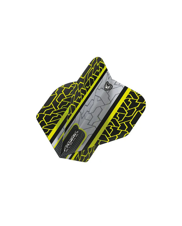Winmau Prism Alpha Flights - Grey/Green