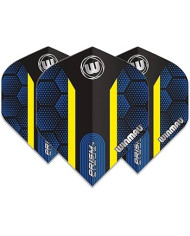 Winmau Prism Alpha Hexagon Flights - Blue & Yellow