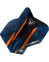 Winmau Prism Alpha Hexagon Flights - Blue & Orange