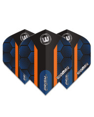 Winmau Prism Alpha Hexagon Flights - Blue & Orange