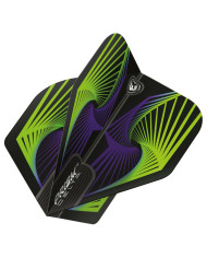 Winmau Prism Delta Flights - Green/Purple