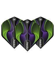 Winmau Prism Delta Flights - Green/Purple