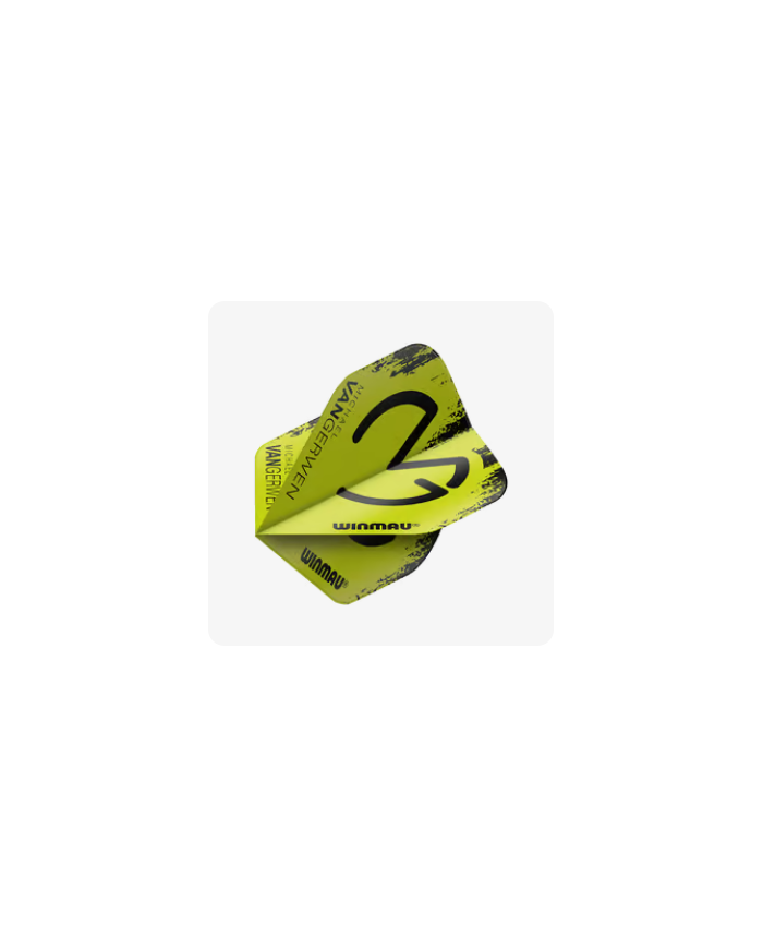 Winmau Mega Standard MvG Green & Black