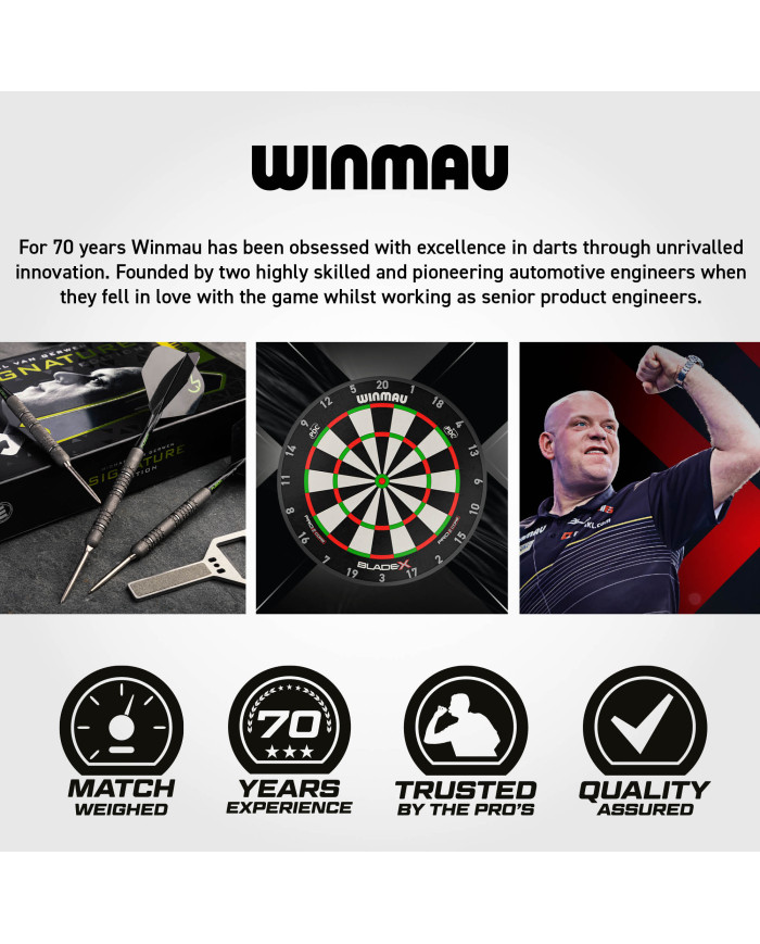 Winmau  Michael Van Gerwen Signature Edition Switch Point Darts