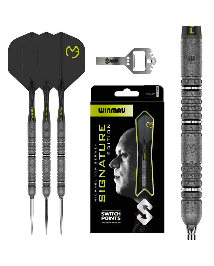 Winmau  Michael Van Gerwen Signature Edition Switch Point Darts
