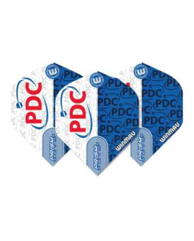 Winmau Prism Zeta PDC Flights - Blue & White