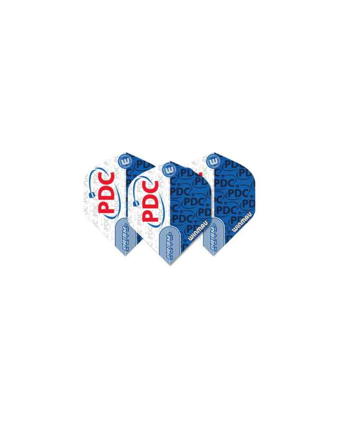Winmau Prism Zeta PDC Flights - Blue & White