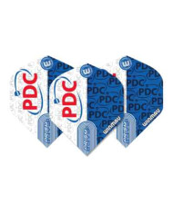 Winmau Prism Zeta PDC Flights - Blue & White