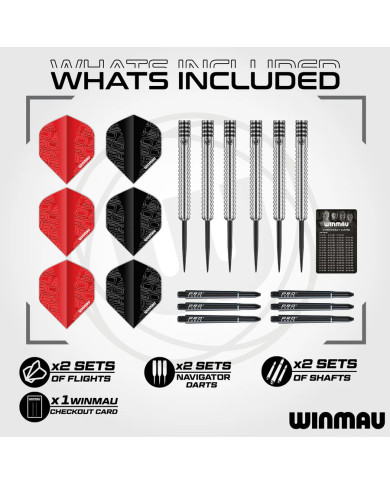 Winmau Blade 360 Triple Core Dartboard & Surround Bundle