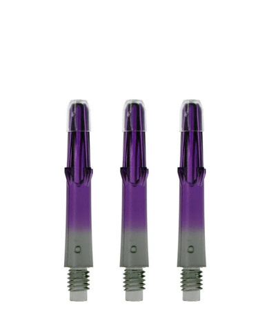 L Style L Shaft Gradient Straight Black & Purple