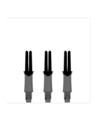 L Style L Shaft Straight Clear Black