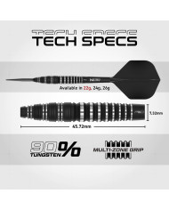 Red Dragon Sable Bomb Barrel Switch Point Darts