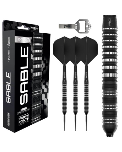 Red Dragon Sable Parallel Barrel Switch Point Darts
