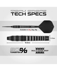 Red Dragon Sable Torpedo Barrel Switch Point Darts