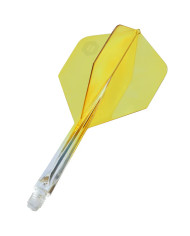 Unicorn Forge Two Tone Flights Clear & Yellow