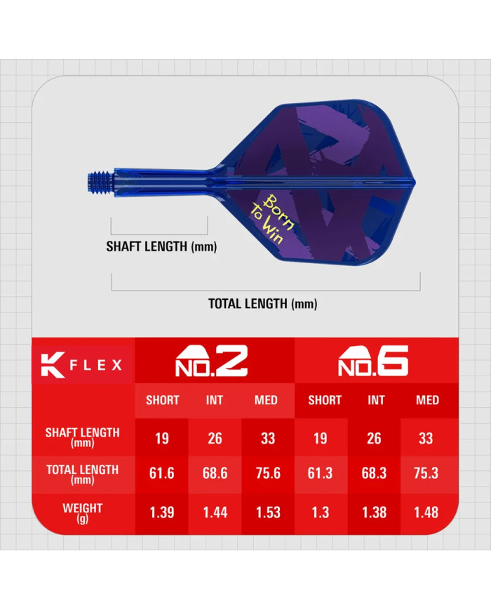 Target Luke Littler Born To Win K-Flex No.6 2026