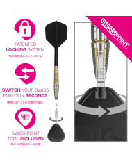 Target Japan Black Marque Warrior 90% Tungsten SP Steel Tip Darts