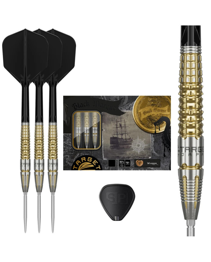 Target Japan Black Marque Warrior 90% Tungsten SP Steel Tip Darts
