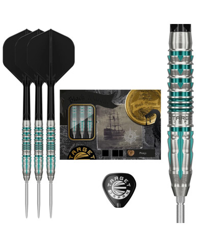 Target Japan Black Marque Pierce Swiss Point 90% Tungsten Steel Tip Darts