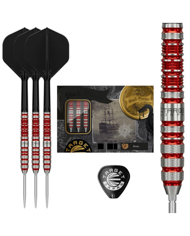 Target Japan Black Marque Spinel Swiss Point 90% Tungsten Steel Tip Darts