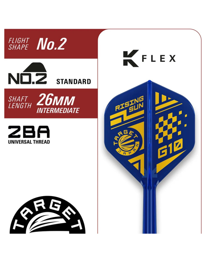 Target Japan Haruki Muramatsu Rising Sun G10 95% Tungsten SP Steel Tip Darts