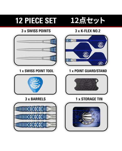Target Japan Sereno G3 90% Tungsten SP Steel Tip Darts
