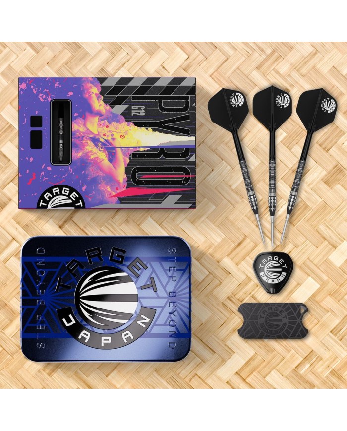 Target Japan Pyro G12 90% Tungsten SP Steel Tip Darts