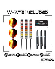 Red Dragon Furnace 90% Tungsten Core Steel Tip Darts