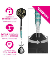 Target Japan Miracle X Rising Sun Champions Limited Edition 95% Tungsten SP Steel Tip Darts