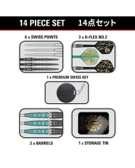 Target Japan Miracle X Rising Sun Champions Limited Edition 95% Tungsten SP Steel Tip Darts