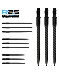 Mission R2.5 Rapid Dart Points RVX Black