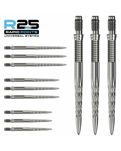 Mission R2.5 Rapid Dart Points DSX Silver