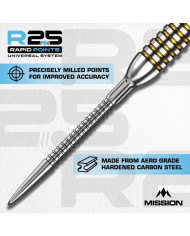 Mission R2.5 Rapid Dart Points GV1 Gold