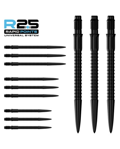 Mission R2.5 Rapid Dart Points GV1 Black