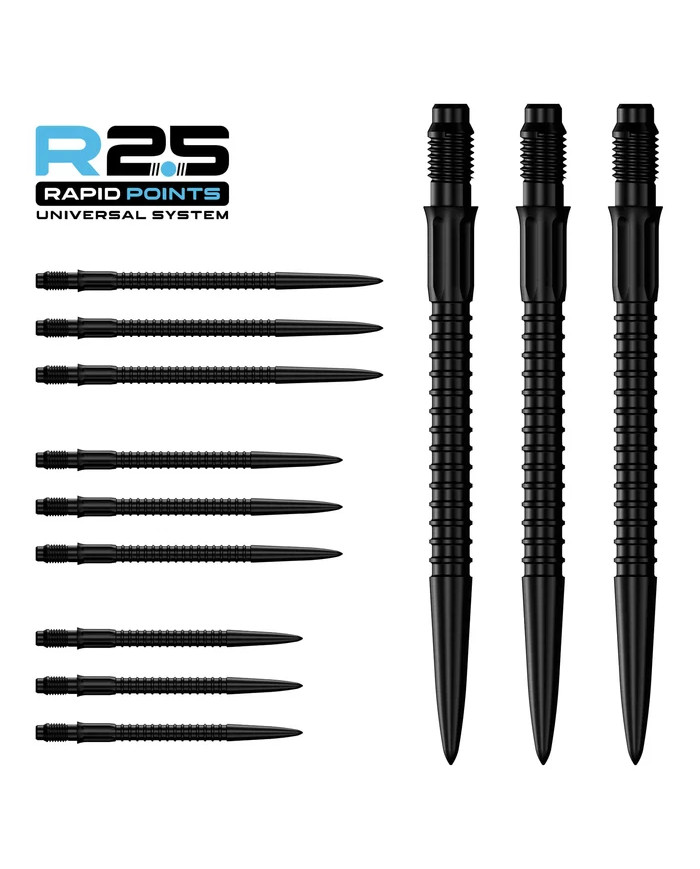 Mission R2.5 Rapid Dart Points GV1 Black