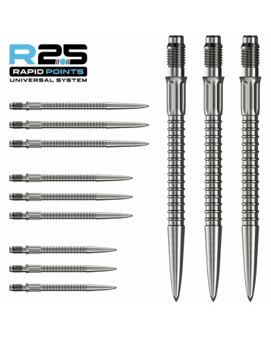 Mission R2.5 Rapid Dart Points GV1 Silver