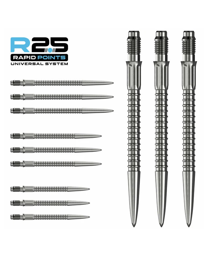 Mission R2.5 Rapid Dart Points GV1 Silver