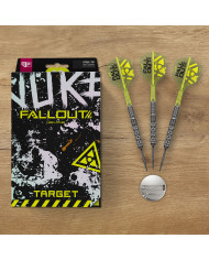 Target Luke Littler Nuke Fallout 90% Tungsten Steel Tip Darts