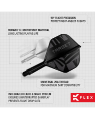 Target Printed Black K-Flex No2 2026